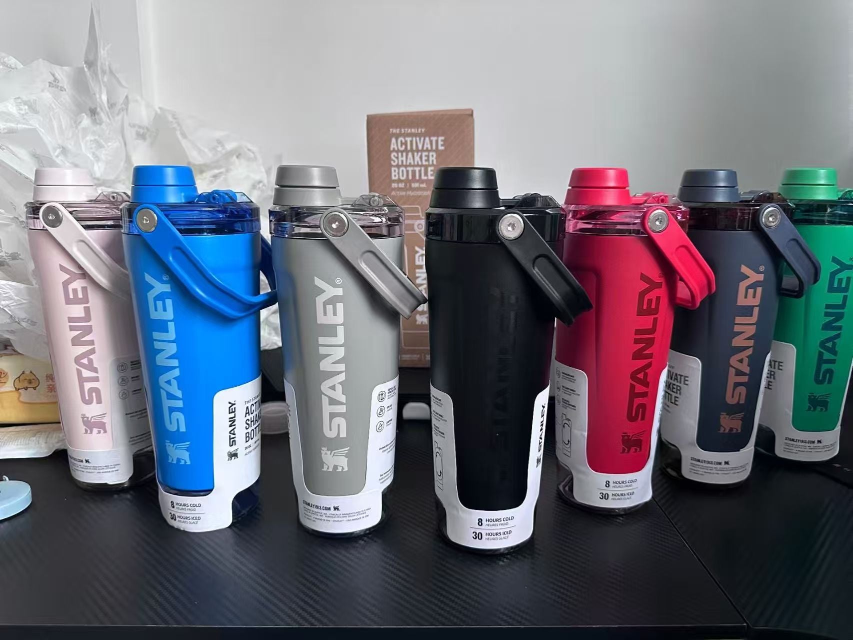 Stanley Vitalize™ 20oz Insulated Protein Shaker Bottle – Leakproof Stainless Steel